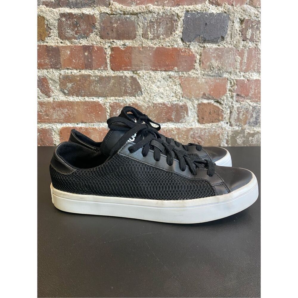 Adidas Black Mesh and Leather White Sole Skater Shoe LVL 029002 #114095865 Women